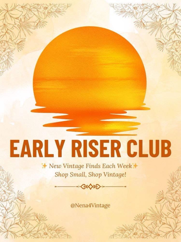 🌅Sunday Morning Early Riser Club🌅