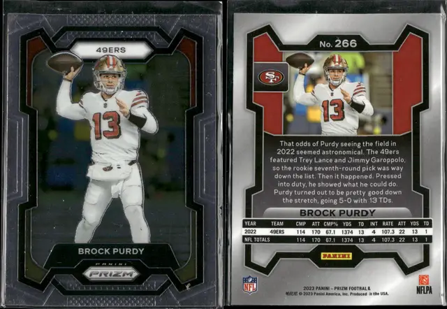 Purdy/ McCaffrey/ Kittle Lot of 24 Football Cards San Francisco 49ers  CC18