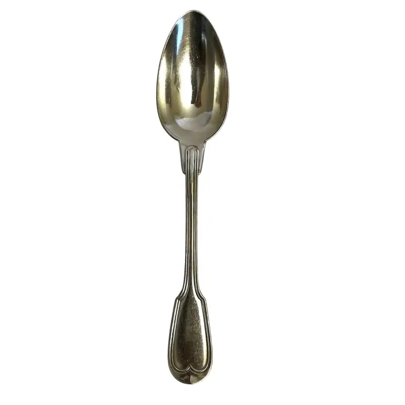 Christofle CHINON FILET Pattern Silver plate Table Spoon 8 1/8