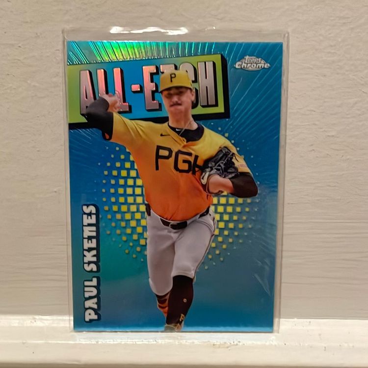 2025 Topps Chrome Paul Skenes All Etch Pittsburgh Pirates