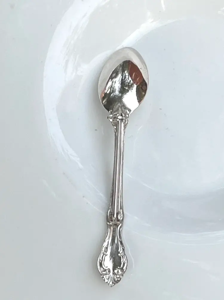 Vintage Birks Silver Plate Spoon Brooch. Hard To Find