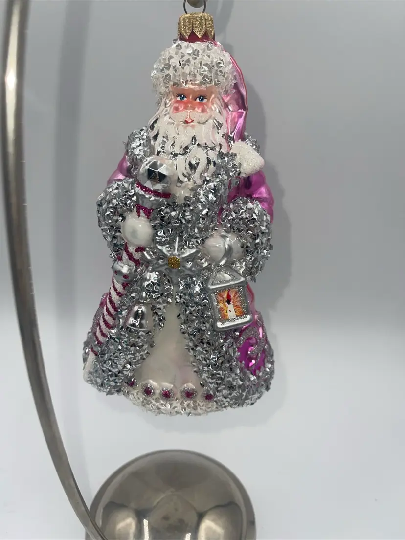 HeARTfully Yours™ Ruby Sterling Ornament Purple/pink Coat Christopher Radko