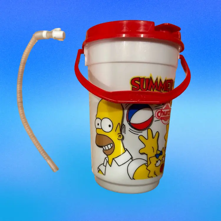 Church’s Chicken Bucket With Straw