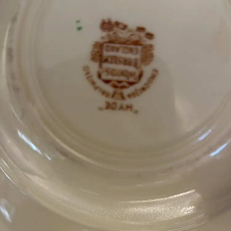 Vintage Grape Designed Soup Bowls