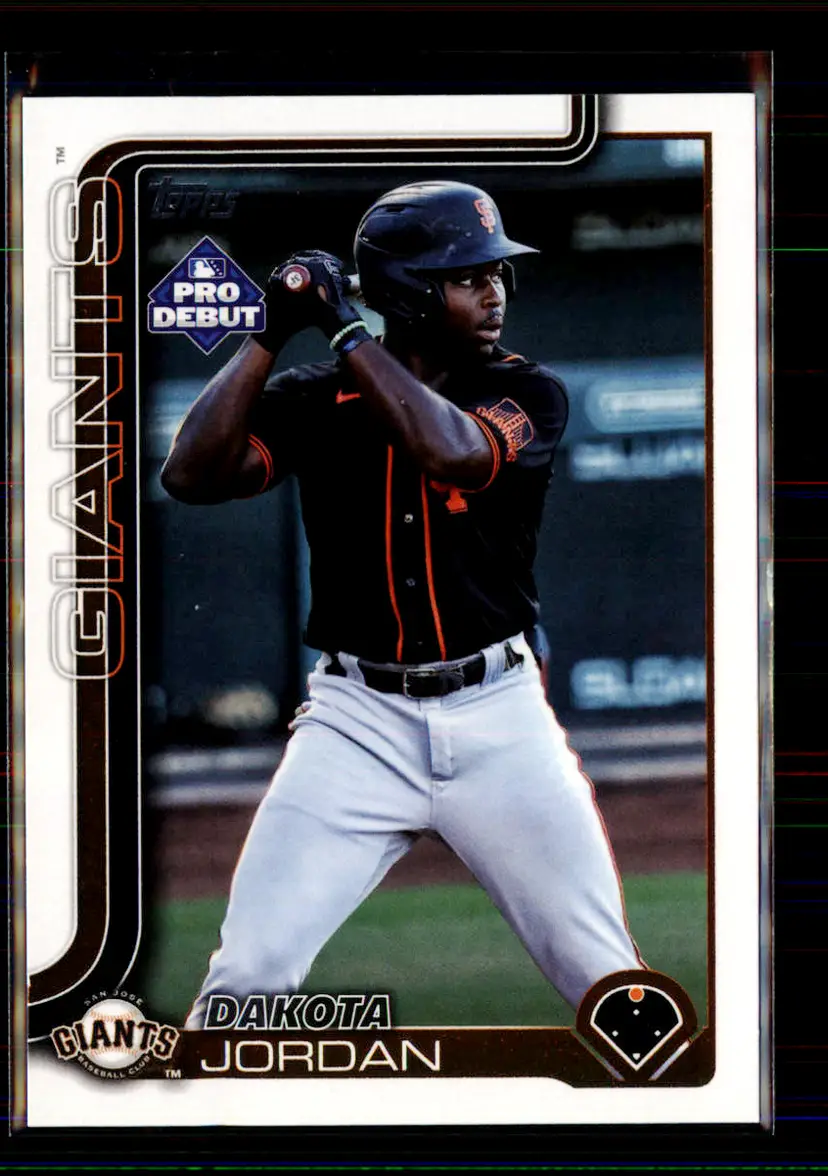 Dakota Jordan 2025 Topps Pro Debut Chrome #PD-146 - (135) - San Jose Giants