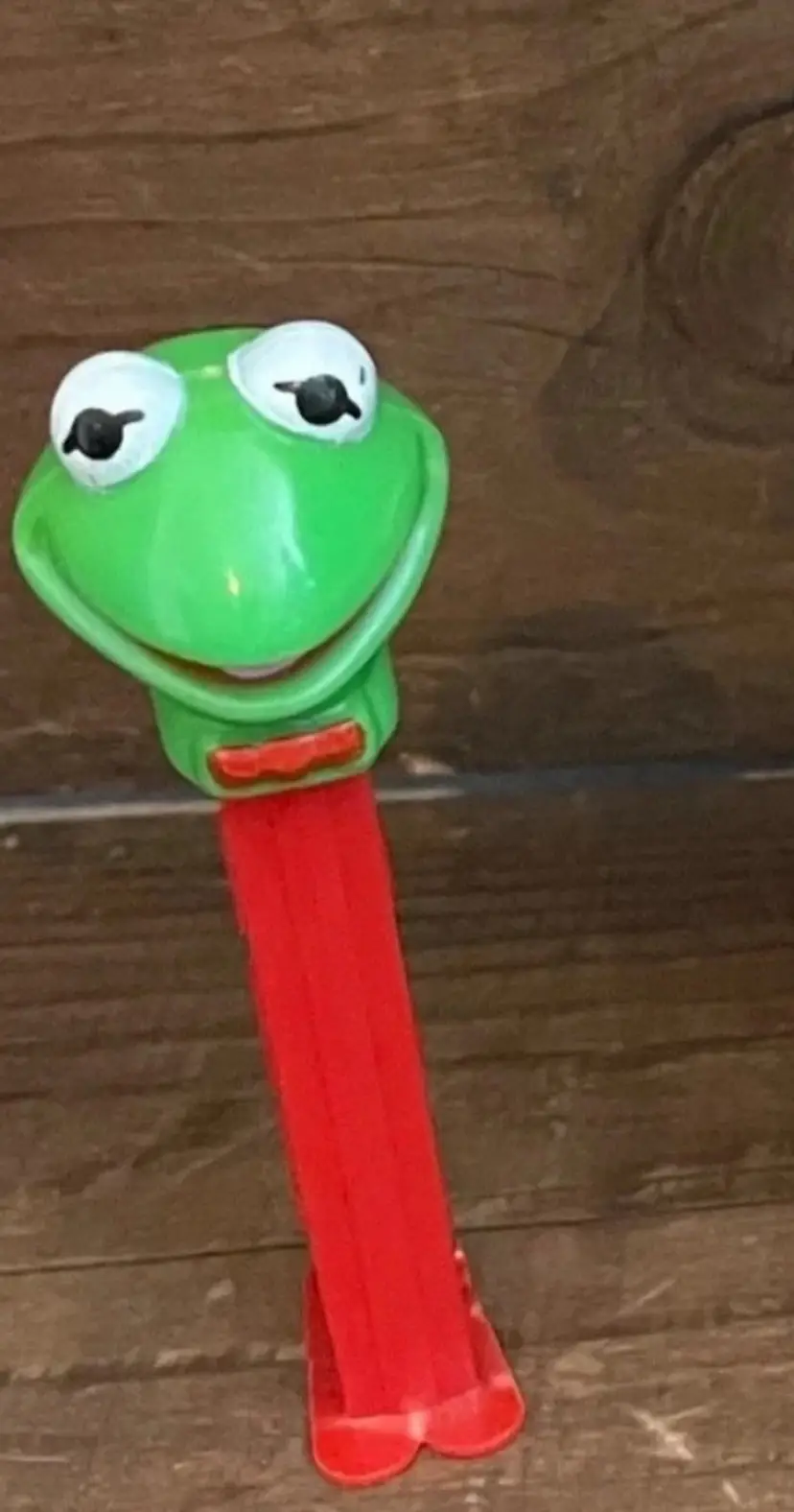 vintage kermit the frog pez, made in Hungary, 1991