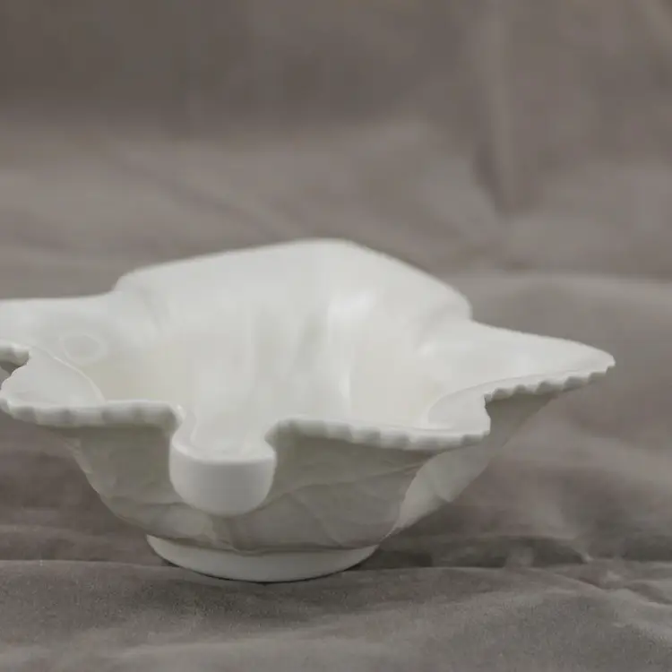 Spode Impl Maple Leaf Dish