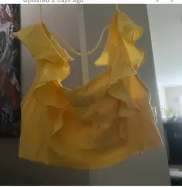 Cute 2 Piece Yellow Outfit