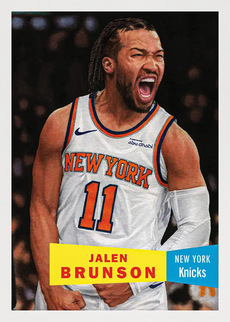 Jalen Brunson - 2025-26 NBA Living Set® - Card 2 - PR: 5008