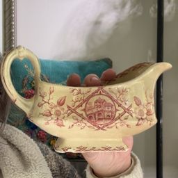 Ironstone Gravy Boat