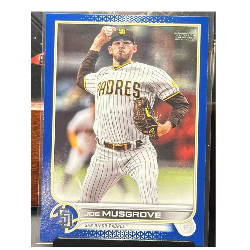 Joe Musgrove San Diego Padres 2022 Topps S1 Royal Blue Parallel