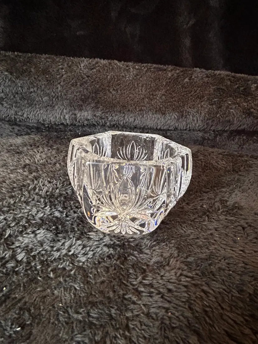 Waterford 2007 Times Square Crystal Tealight/ Votive Holder Discontinued