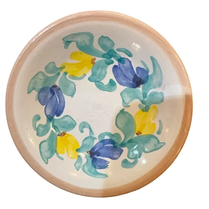 Danish Signed Pottery Tiny Plate