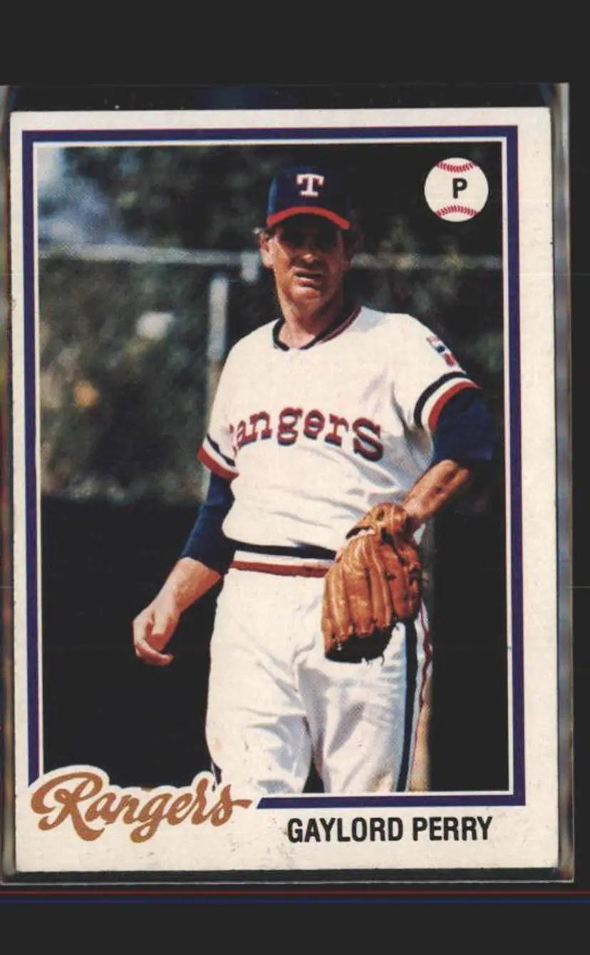 1978 Topps #686 Gaylord Perry - (137) - Texas Rangers