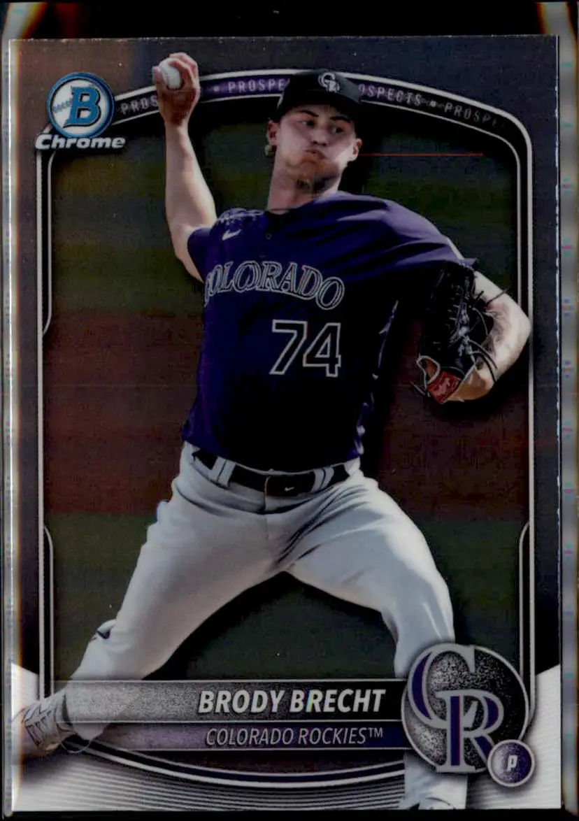 2025 Bowman Draft #BDC-143 Brody Brecht Chrome - (138) - Colorado Rockies