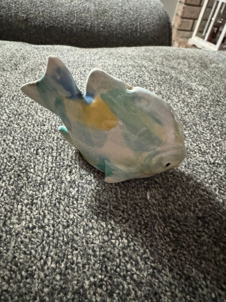 Wade Whimsies Ceramic Angelfish Figurine