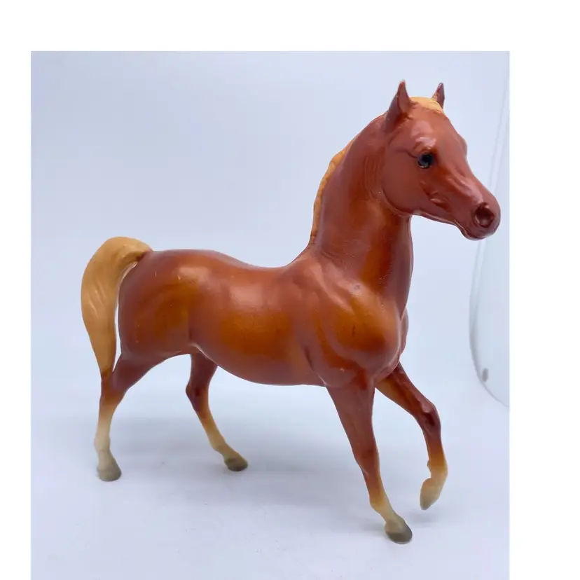 Vintage Breyer Classic Arabian Stallion Sorrel #3055 Horse USA Mark 1970's