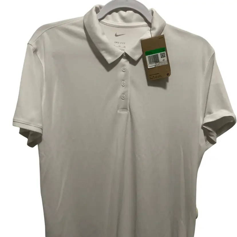 New $60 Nike Women’s Golf Polo Xl White