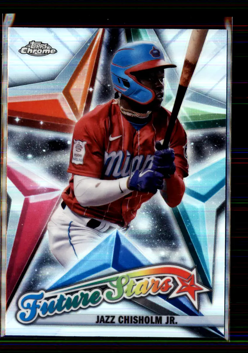 Jazz Chisholm Jr. 2022 Topps Chrome Future Stars #FS-12 - Miami Marlins - (147-209)