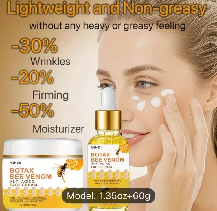 Retinol And Collagen Serum And Cream