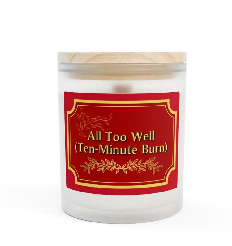 All Too Well 10 Minute Burn 11oz Candle