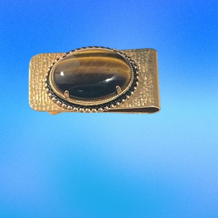 Money Clip Tiger Eye