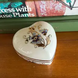 Made In Hungary Heart Trinket Dish