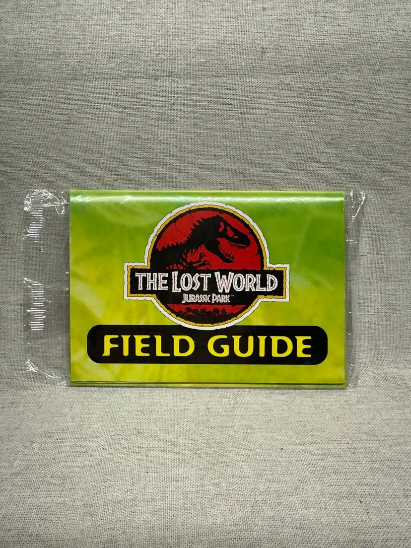 Jurassic Park The Lost World Field Guide and Dinosaur Poster 1997  Kodak Promo