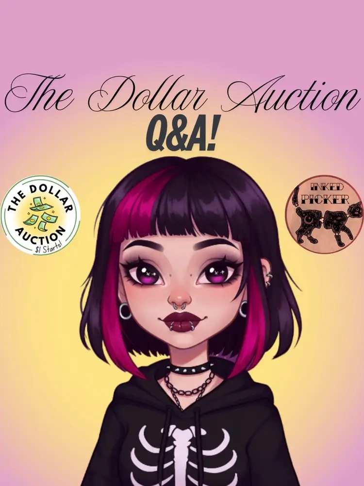 The Dollar Auction Q&A With Alicia Inked Picker!