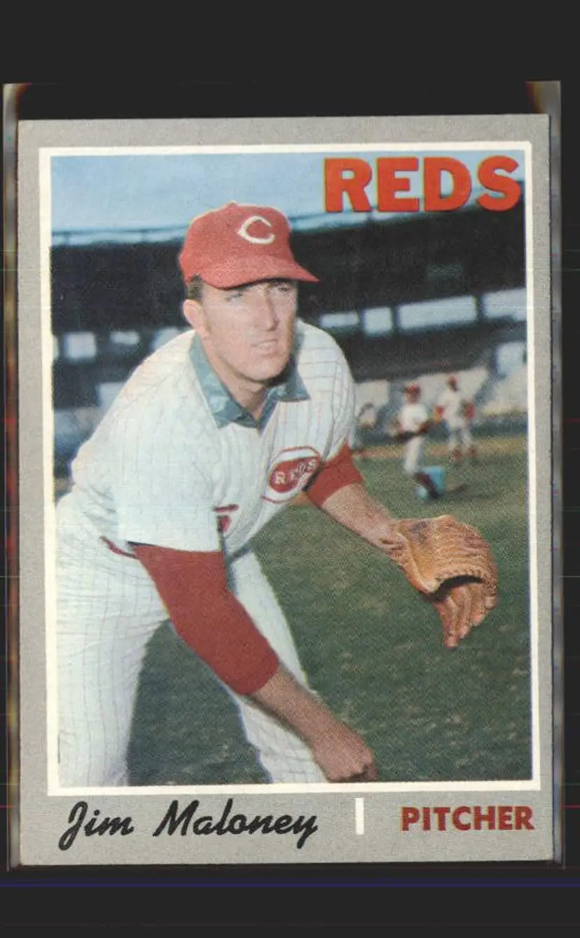 Jim Maloney 1970 Topps #320 - () - Cincinnati Reds