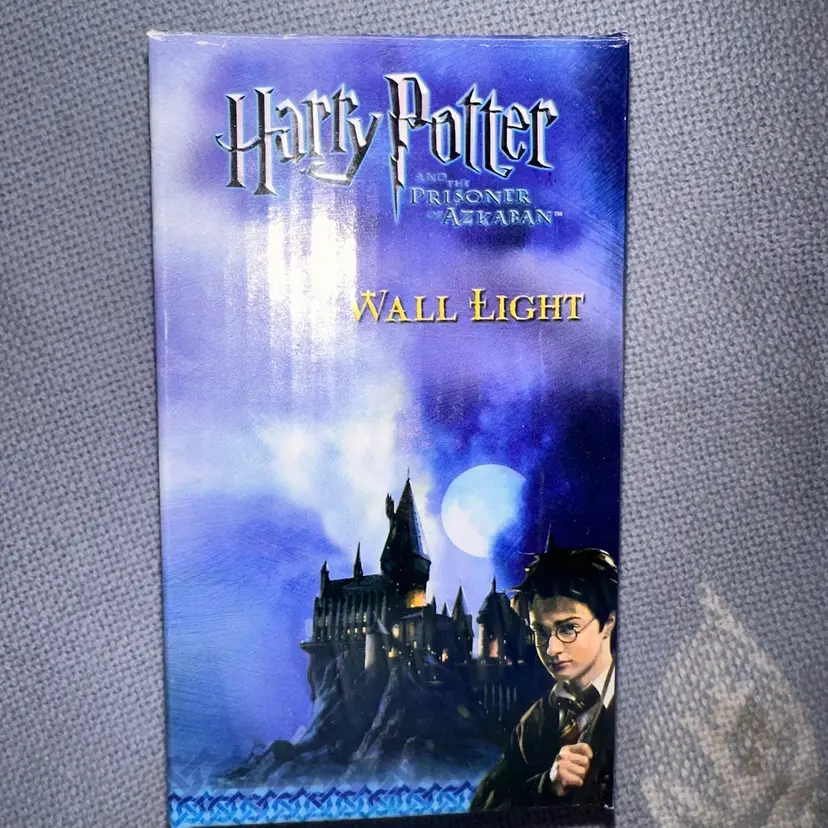 NOS Unused Harry Potter Prisoner Of Azkaban Porcelain Wall Light Nightlight