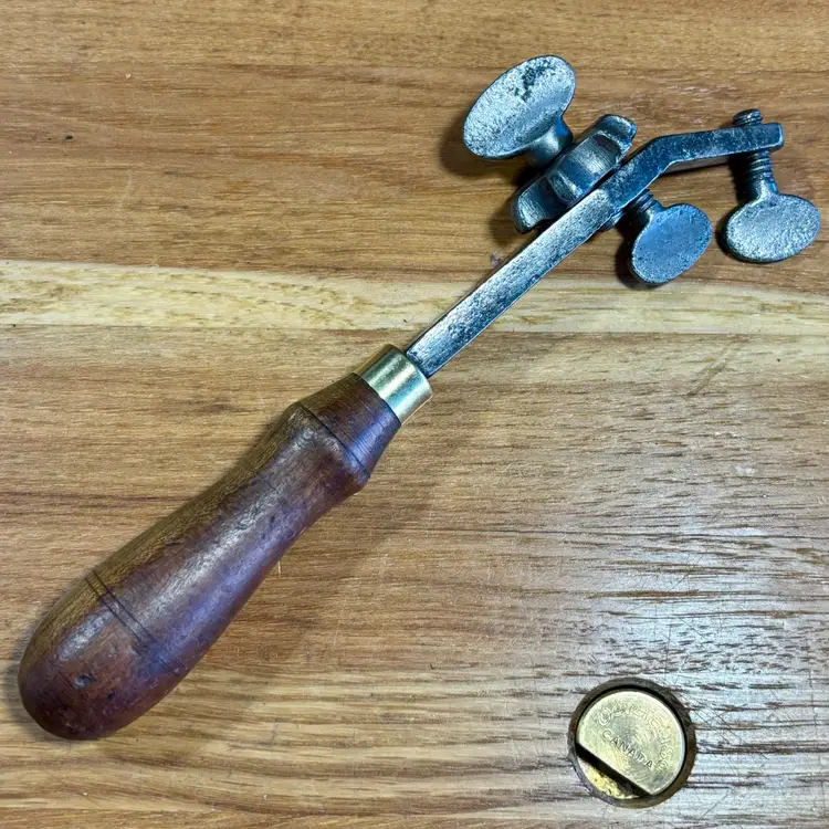 Unique Antique Saw Set - Abel Stillman Patent 1843