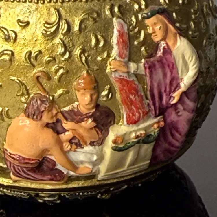 Collectible Nini’s Mini Teapot Trinket Box “Vienna” 3.5”