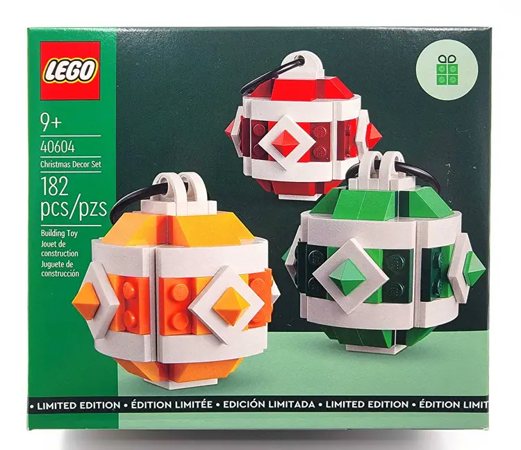 LEGO Holiday & Event: Christmas Decor Set 40604, sealed set