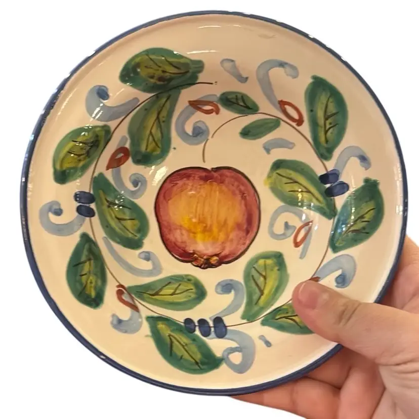 Italian Handpainted Decorative Bowl