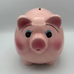 Vintage Ceramic Piggy Bank