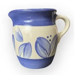 Vintage Pfaltzgraff Villa Flora Stoneware Creamer