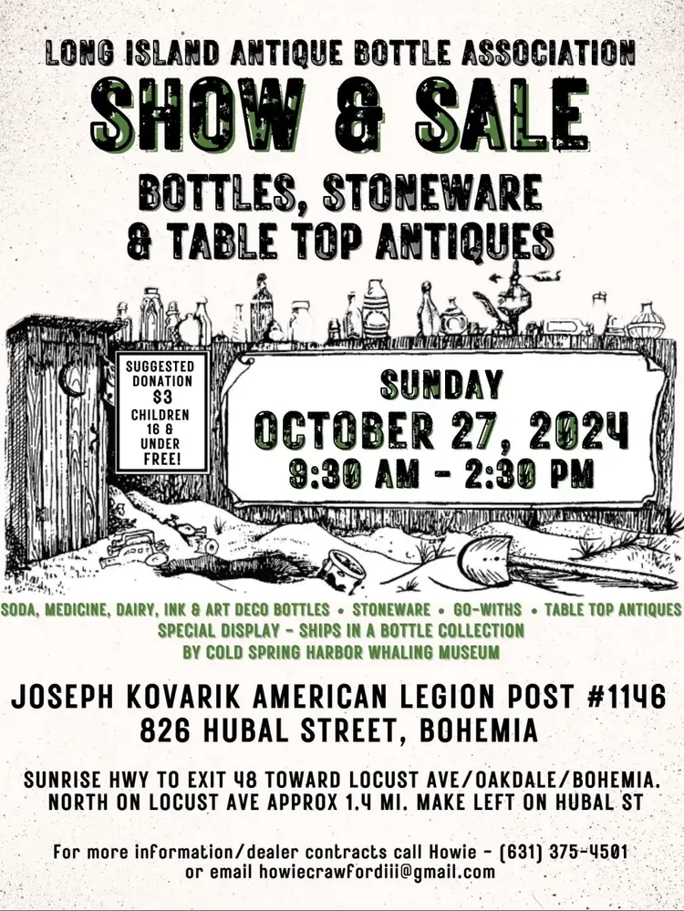 LIVE Bottle Show + Antique Bottles, Crackle Glass, Wheatons