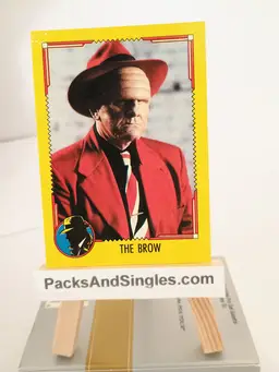 The Brow 1990 Topps Walt Disney Dick Tracy Trading Card