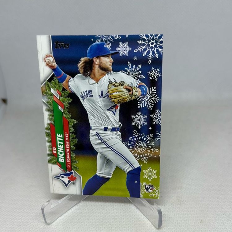 Bo Bichette #HW94 RC Topps Holiday Rookie Card Toronto Blue Jays
