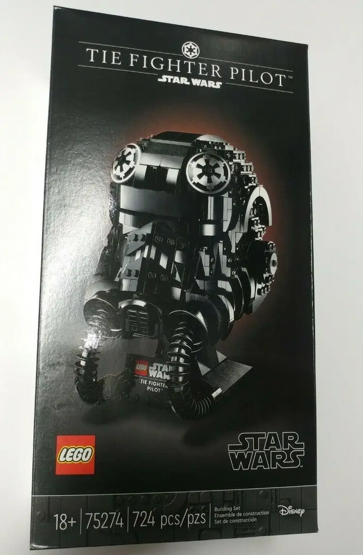 LEGO Star Wars TIE Fighter Pilot Helmet 75274 Set. Brand New & Sealed, RETIRED