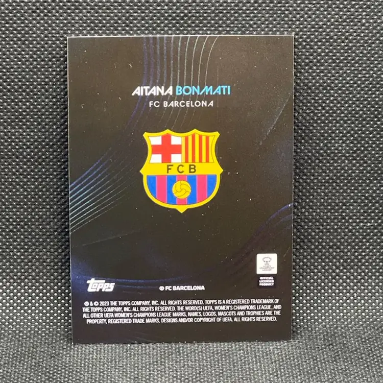 Aitana Bonmati 2023 Topps Chrome Knockout Autograph /49