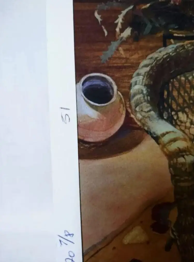 "Artafacts" Watercolor Print by Molly Gough 8x10 Still Life Native American Decor