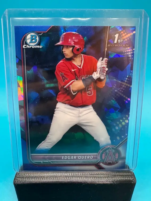 Edgar Quero 1st Bowman Sapphire Chicago White Sox