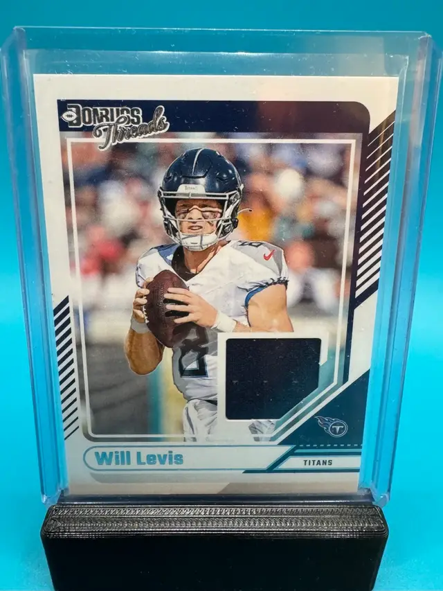 Will Levis Donruss Threads Jersey Relic Tennessee Titans