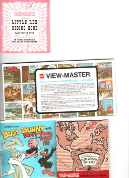 47 Vintage Viewmaster Reels Assorted Titles 5 Pieces Ephemera