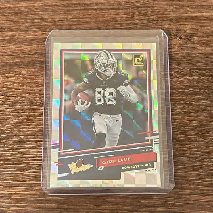 CeeDee Lamb RC - 2020 Donruss The Rookies - Dallas Cowboys