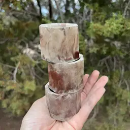 2” House Finch Trio Concrete Planters