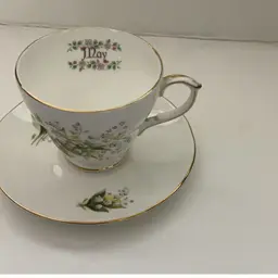 May Lily of the valley Tea Cup