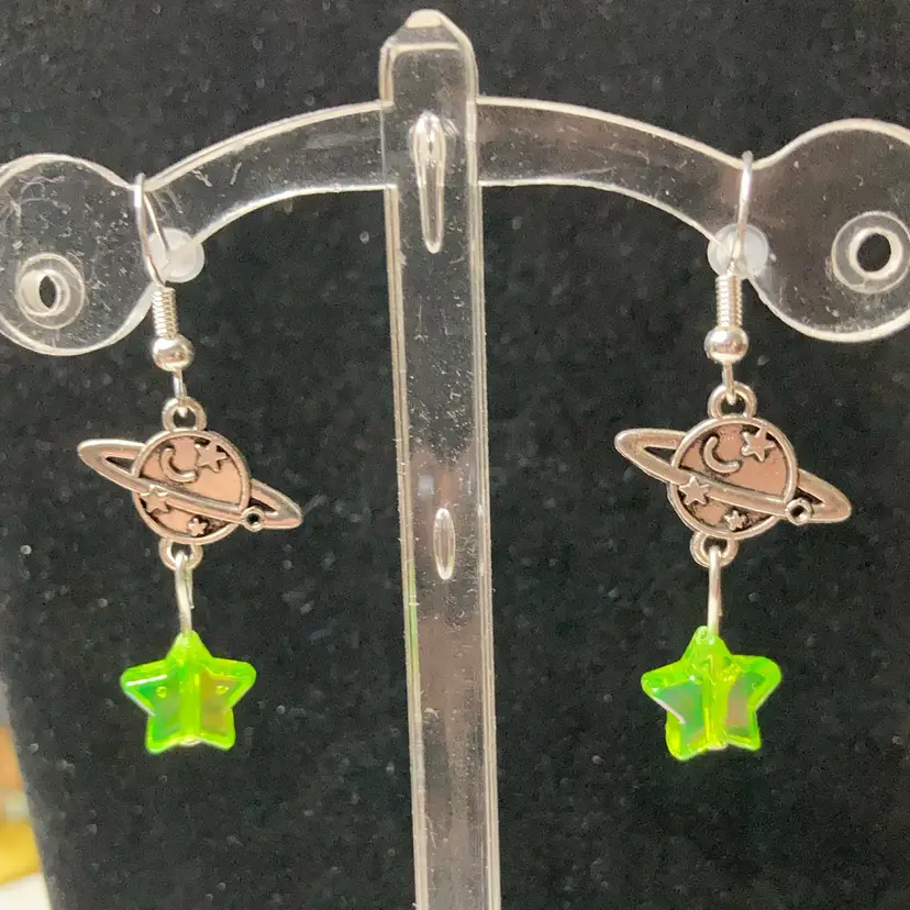 1 3/4” Drop Fishhook Earrings! 925 Sterling Silver Hooks! Acid Tested!